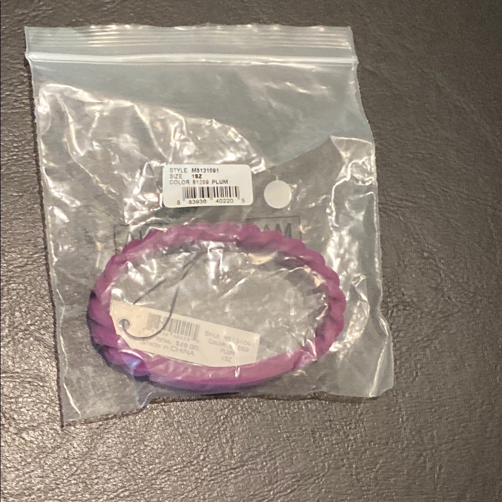 Marc By Marc Jacobs Twisted Purple Bracelet